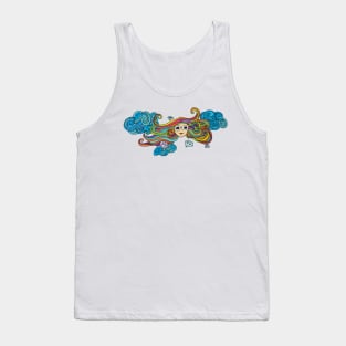 Rainbow Hair in the Sky Tank Top